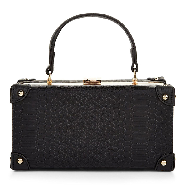 perfect-party-fashion-black-snakeskin-mini-luggage-box-bag