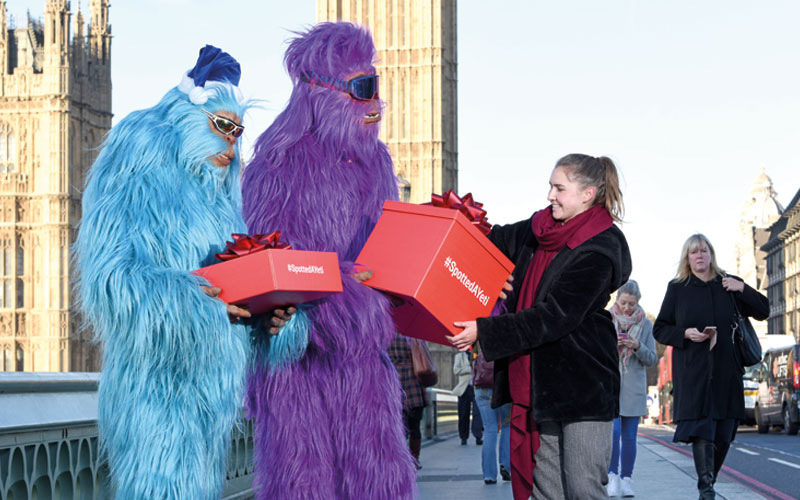 The Argos Christmas Advert Garden Square Shopping Centre